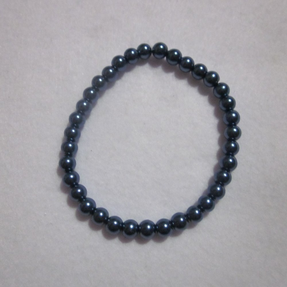 Teal Stretch Bracelet.